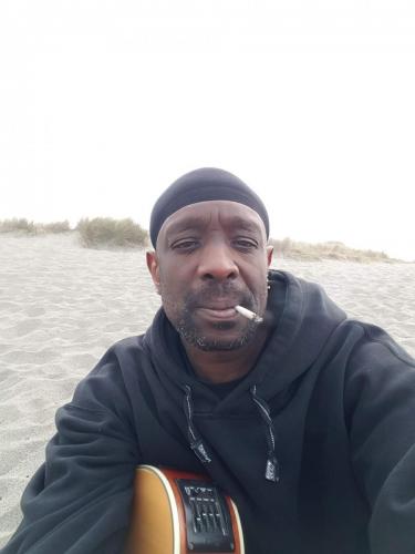 Beat up & tired on the beach