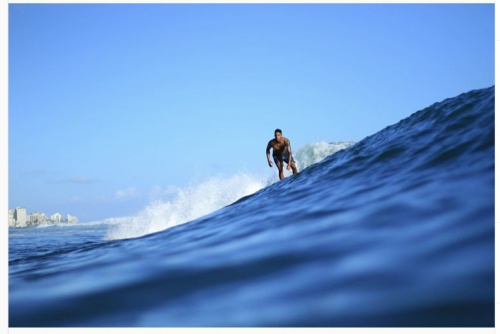 My Son Surfing In Hawaii